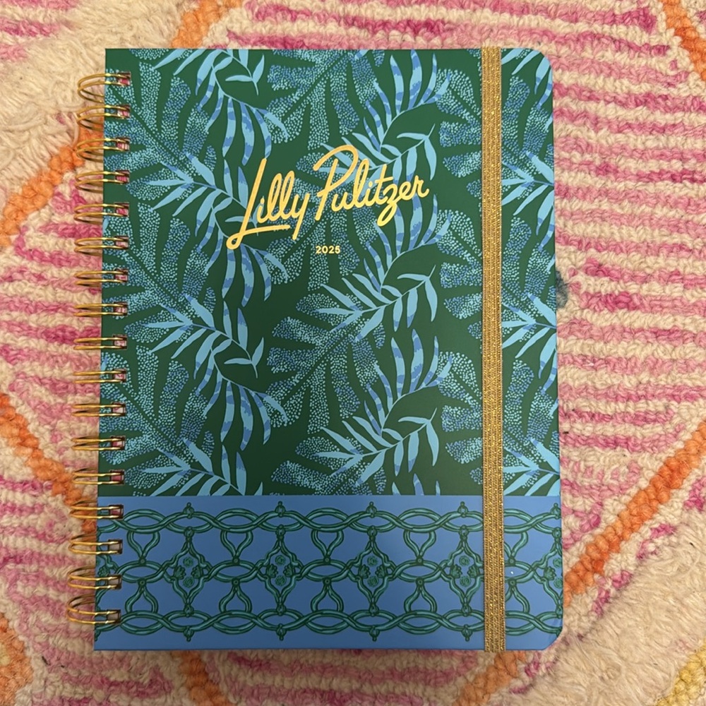 Unused Lilly Pulitzer 2025 Planner